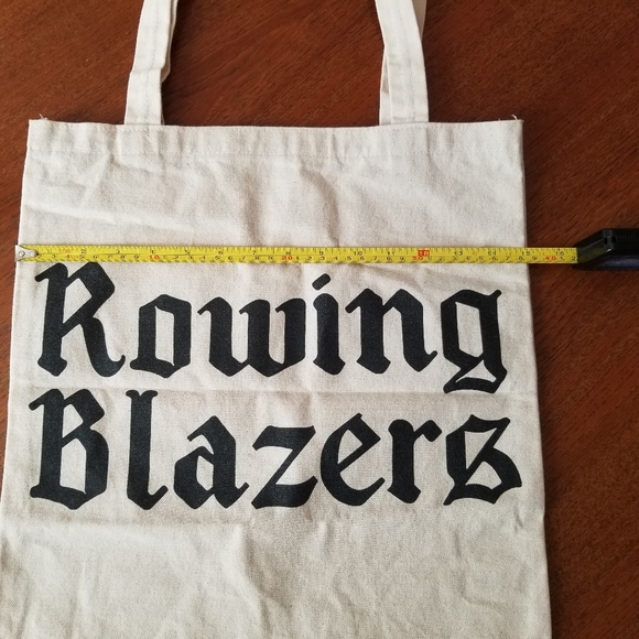 NEW Rowing Blazers Canvas Tote Bag NWOT - Picture 3 of 4